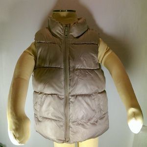 OLD NAVY UNISEX GIRL BOY PUFFER VEST SZ 4T ZIP UP
